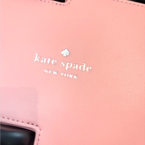 Kate Spade Rare Pink and White Camper Crossbody Bag - Picture 7 of 11